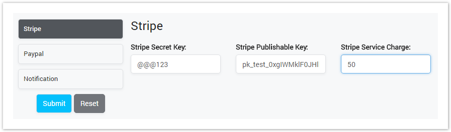 Stripe Service