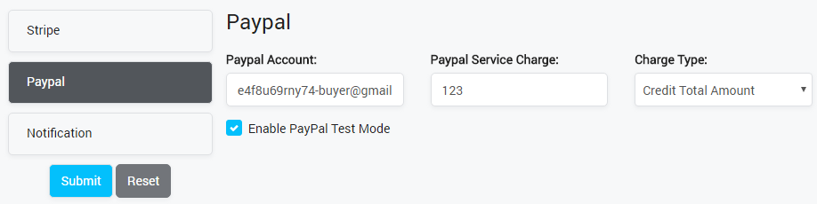 Paypal Service