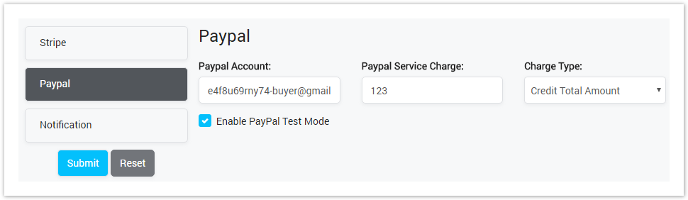 Paypal Service