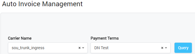 Auto Invoice Management