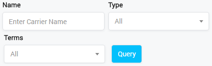 Client List Query Form