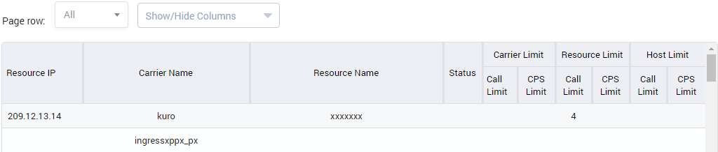Ingress Host Result Form