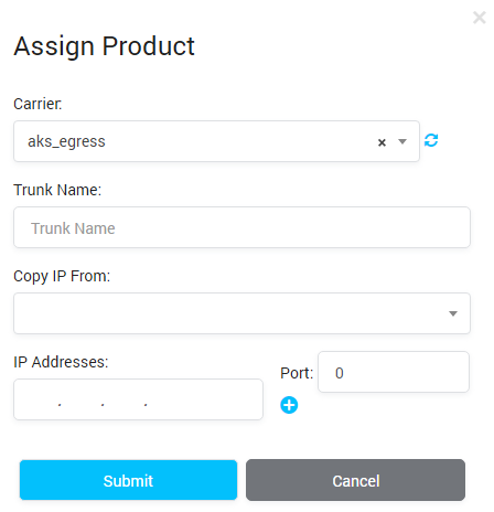 Assign Product