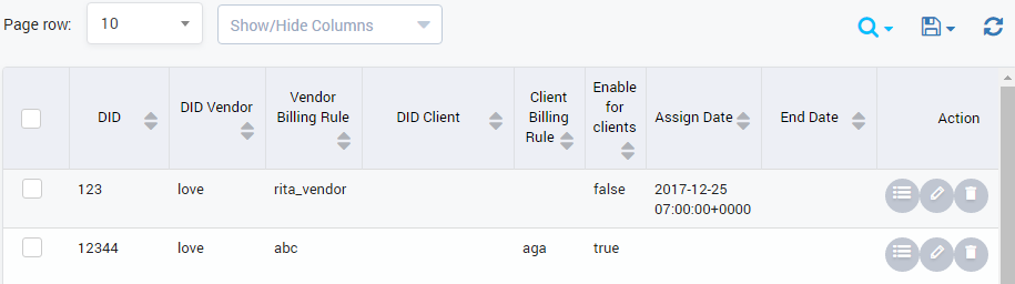 DID Repository Result Form