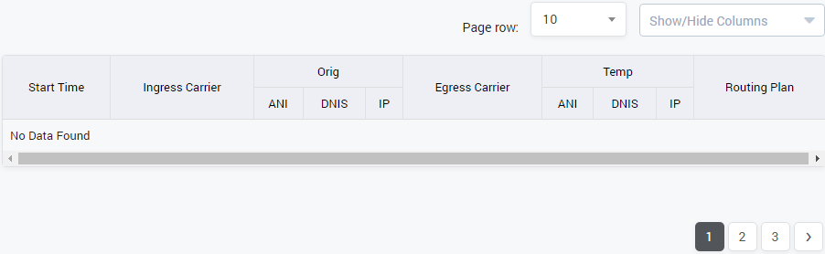  Active Call Report Result Form