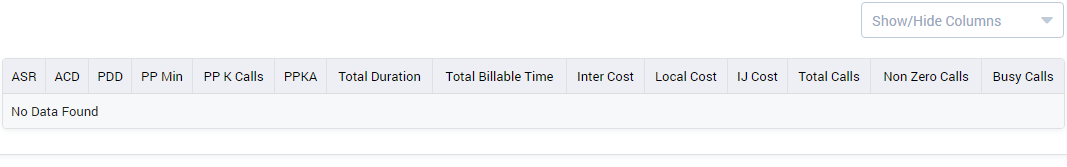 Summary Report Result Form